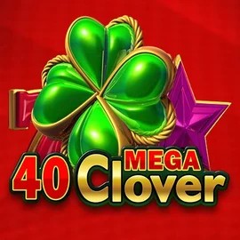 40 Mega Clover slot visual from Amusnet Interactive available on spinfinn.co.uk