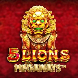 Official Slots logo: 5 Lions Megaways by Pragmatic Play at Spinfin Casino