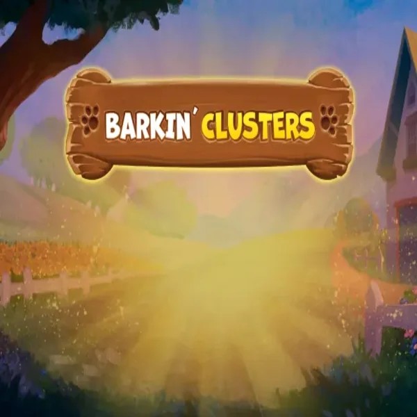 Barkin Clusters slot logo by Greentube at Spinfin Casino