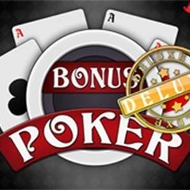 Bonus Poker Deluxe - 3 Hands slot logo by RTG (Reel Time Gaming) at Spinfin Casino