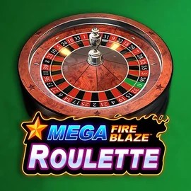 Mega Fire Blaze Roulette logo – Table Games by Playtech at Spinfin Casino
