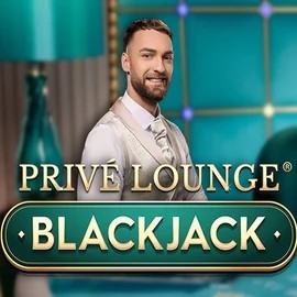 Privé Lounge Blackjack logo by Pragmatic Play Spinfin Casino